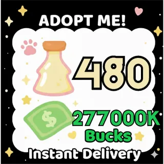 Age Up Potions + Bucks - Adopt Me