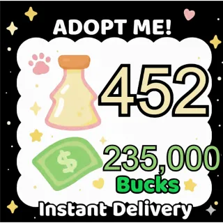 Age Up Potions + Bucks - Adopt Me