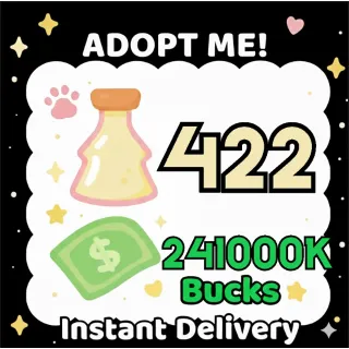 Age Up Potions + Bucks - Adopt Me