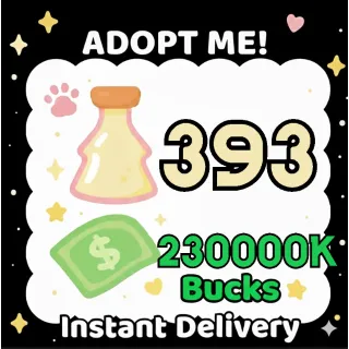 Age Up Potions + Bucks - Adopt Me