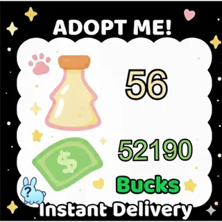 Age Up Potions + Bucks - Adopt Me