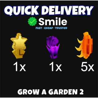 1x BRIAR ROSE SEED , 5x sun bloom ,1x star fruit    (Cheapest) 