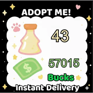 Age Up Potions + Bucks - Adopt Me