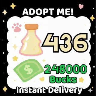 Age Up Potions + Bucks - Adopt Me