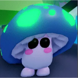 Neon Mushroom Friend - Adopt Me