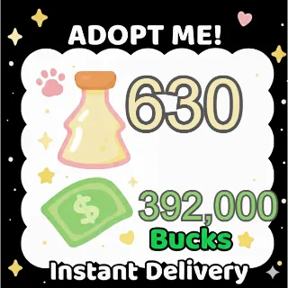 Age Up Potions + Bucks - Adopt Me