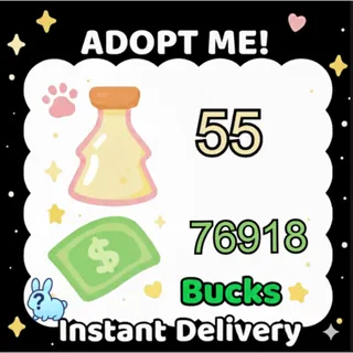 Age Up Potions + Bucks - Adopt Me