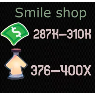 376-400X  Age Up Potion +287K - 310K Bucks   - adopt me