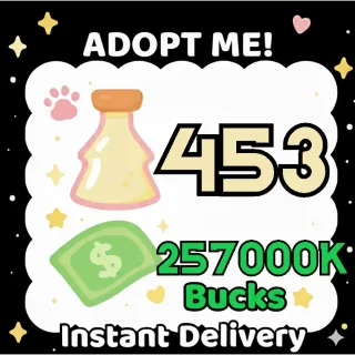 Age Up Potions + Bucks - Adopt Me