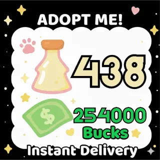 Age Up Potions + Bucks - Adopt Me