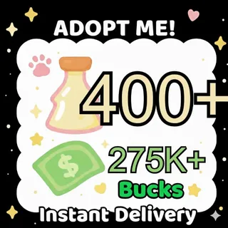 Age Up Potions + Bucks - Adopt Me