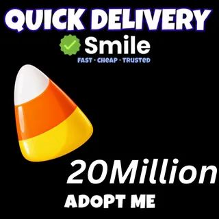 Adopt me| 20 Million Candy Corn  instant delivery | trusted seller | Adopt me currency