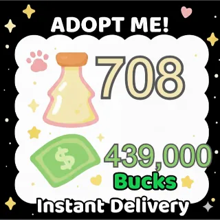 Age Up Potions + Bucks - Adopt Me