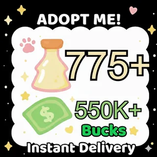 Age Up Potion + Bucks - Adopt Me