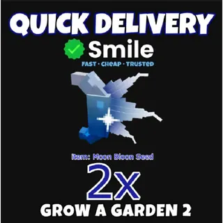 2x Moon Bloom Seed (Cheapest)