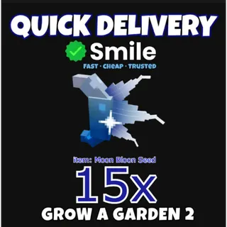 15x Moon Bloom Seed (Cheapest)