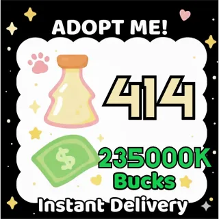Age Up Potions + Bucks - Adopt Me