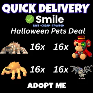 Adopt me| Halloween Bundle  | instant delivery | trusted seller | Adopt me Pets