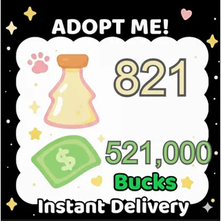 Age Up Potions + Bucks - Adopt Me