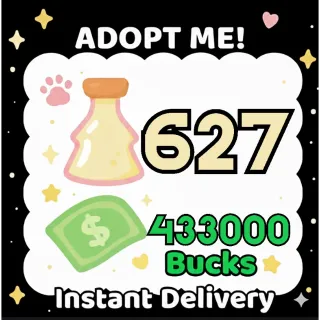 Age Up Potion + Bucks - Adopt Me