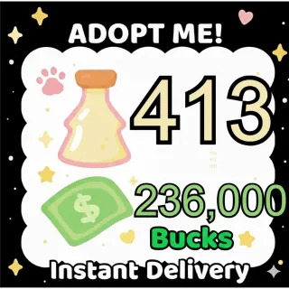 Age Up Potions + Bucks - Adopt Me