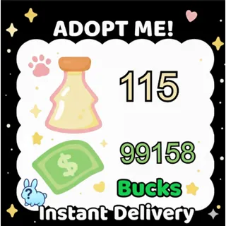 Age Up Potions + Bucks - Adopt Me