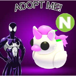 Neon Unicorn Ducky - Adopt Me!
