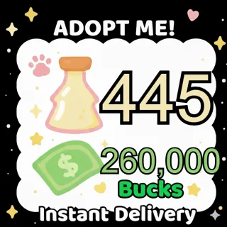 Age Up Potions + Bucks - Adopt Me