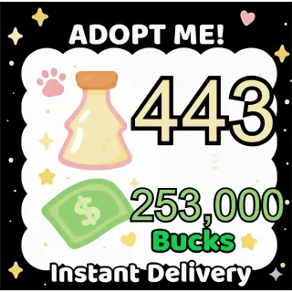 Age Up Potions + Bucks - Adopt Me
