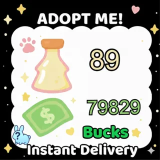 Age Up Potions + Bucks - Adopt Me
