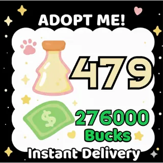 Age Up Potions + Bucks - Adopt Me