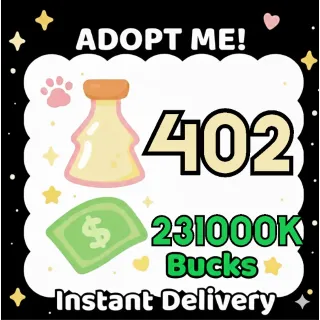 Age Up Potions + Bucks - Adopt Me