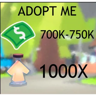 1000X  Age Up Potion + 700K - 750K Bucks - adopt me