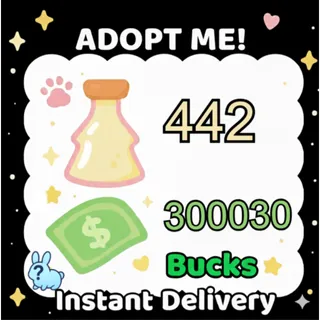 Age Up Potions + Bucks - Adopt Me