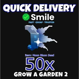 50x Moon Bloom Seed (Cheapest)