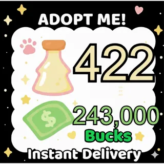 Age Up Potions + Bucks - Adopt Me