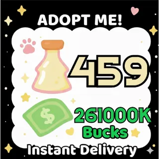 Age Up Potions + Bucks - Adopt Me