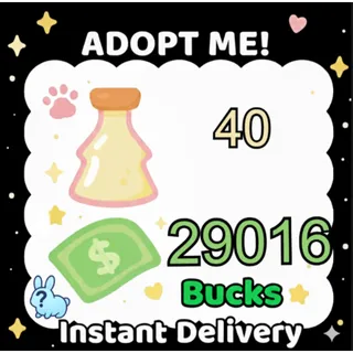Age Up Potions + Bucks - Adopt Me