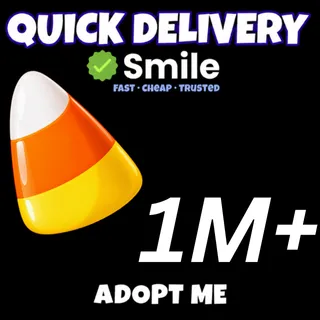 Adopt me| 1Million Candy Corn | 4  Accounts | instant delivery | trusted seller | Adopt me currency