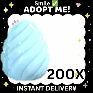  200X CRYSTAL EGG  - Adopt me