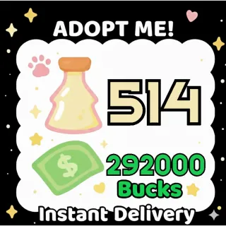 Age Up Potions + Bucks - Adopt Me