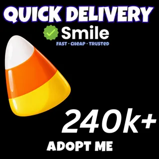 Adopt me| 240k+ Candy Corn | 1 Account | instant delivery | trusted seller | Adopt me currency