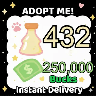 Age Up Potions + Bucks - Adopt Me