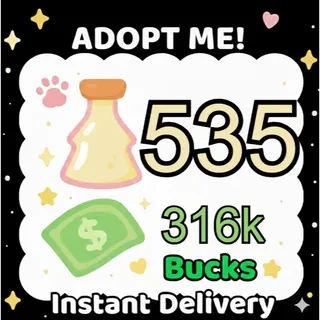 Age Up Potions + Bucks - Adopt Me