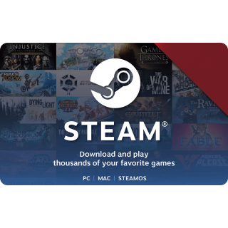 $25.80 Steam Wallet Gift Card Global Instant Delivery ...