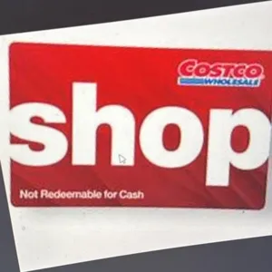 Costco shop card