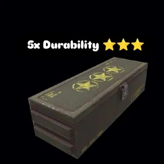 5x Durability ⭐⭐⭐