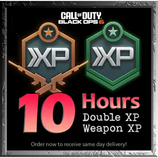 Call of Duty 6 <10 Hours>  Double XP + Weapon XP Boost (GLOBAL) Auto-Delivery