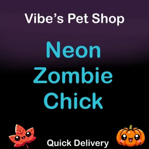 Neon Zombie Chick