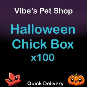 Halloween Chick Box x100